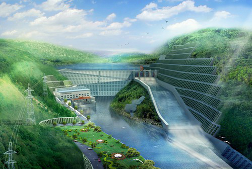 王下乡老挝南塔河1号水电站项目